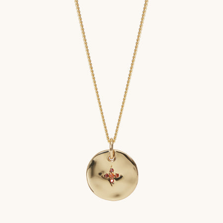 January Birthstone Necklace